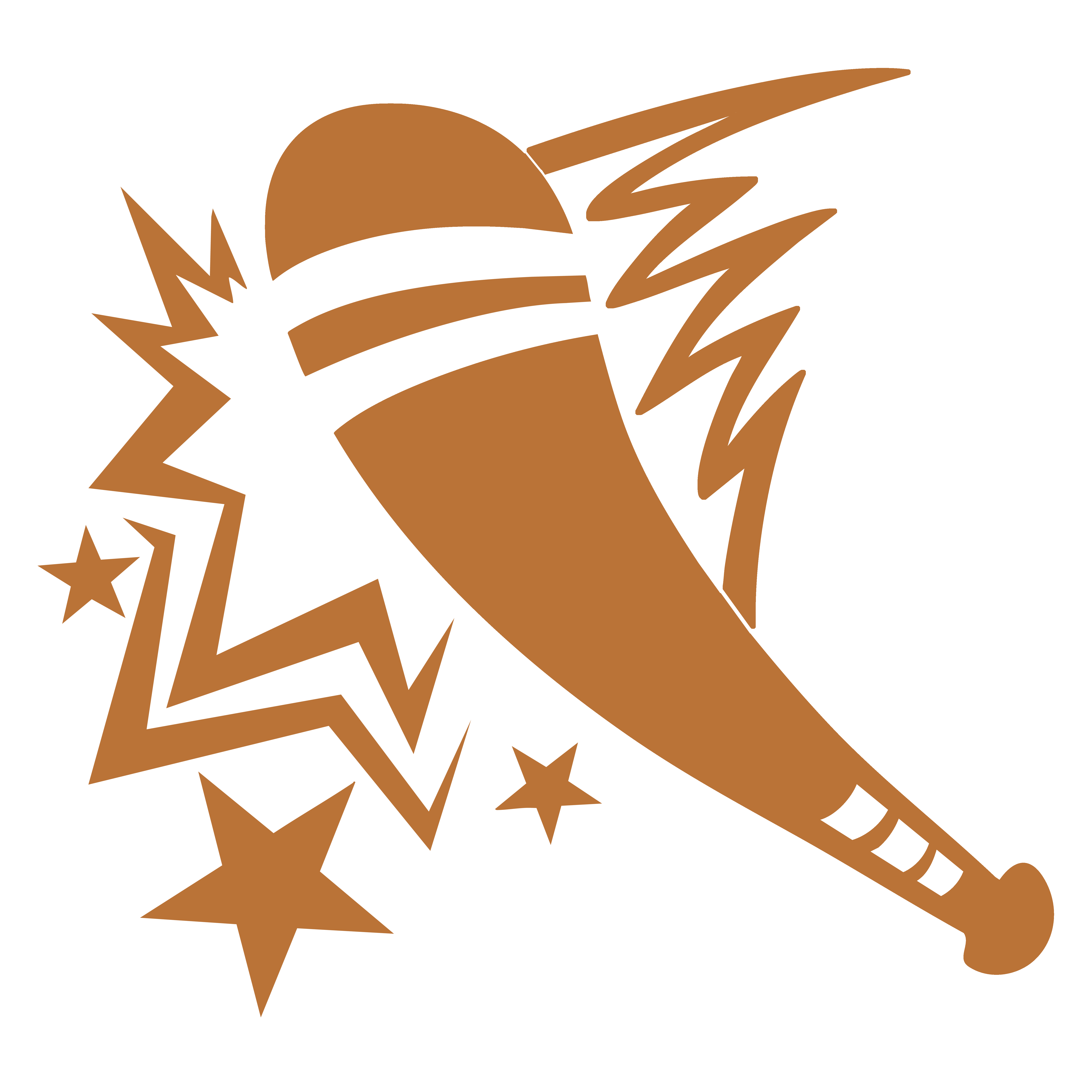 homerun-bat stamp